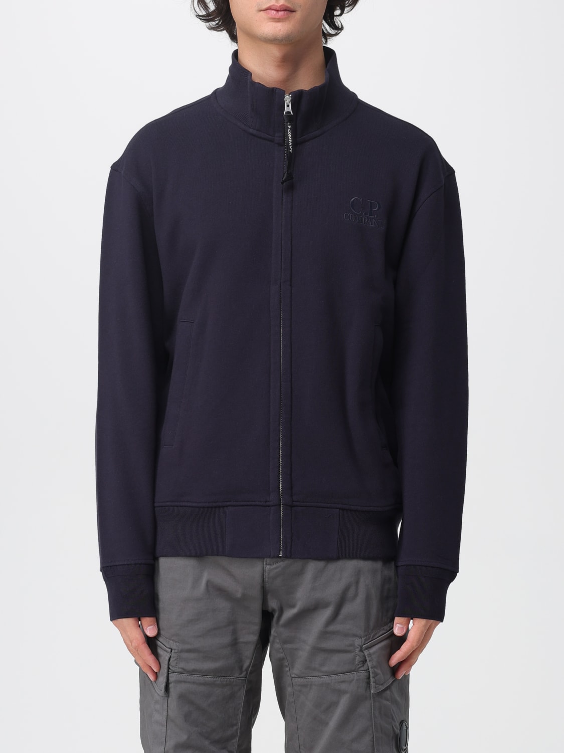 C.P. COMPANY SUDADERA: Sudadera hombre C.P. Company, Azul Oscuro - Img 1