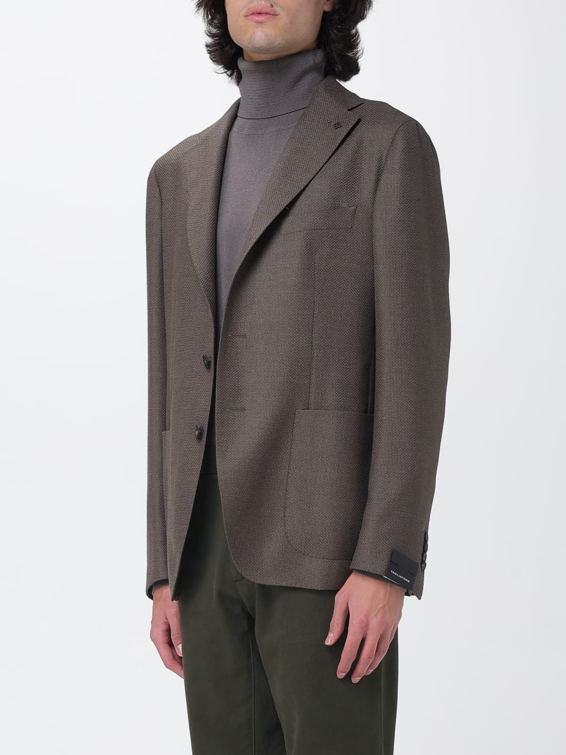 TAGLIATORE JACKET: Jacket men Tagliatore, Brown - Img 3