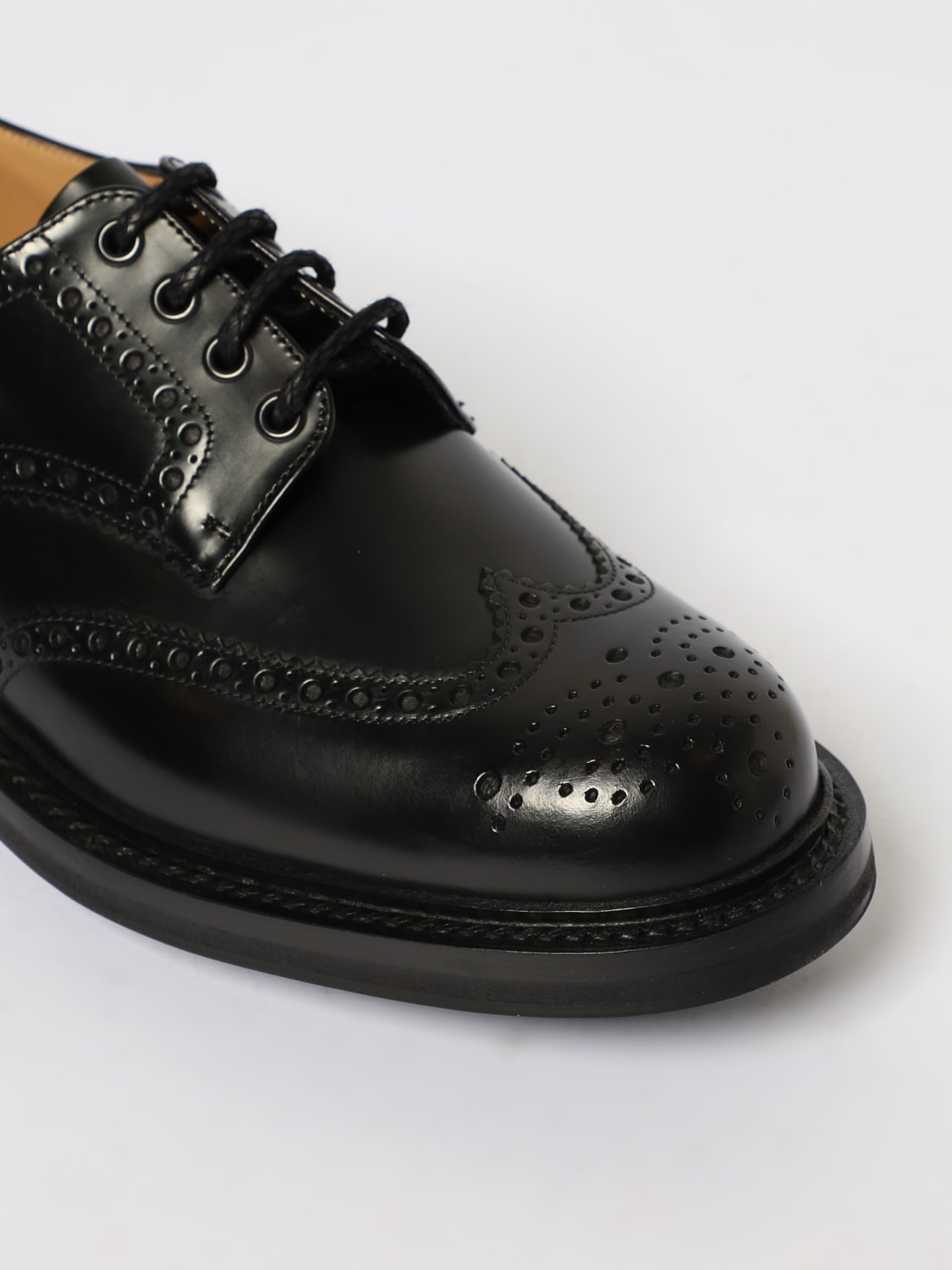CHURCH'S BROGUE SHOES: Brogue shoes men Church's, Black - Img 4