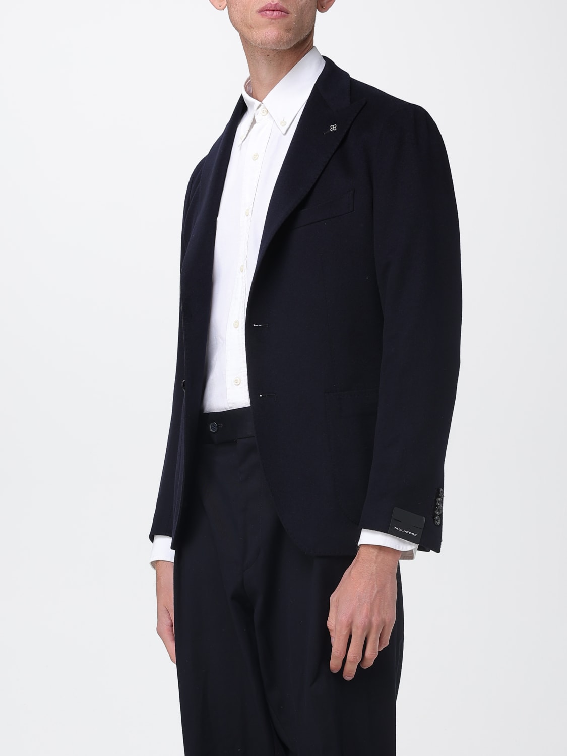 TAGLIATORE JACKET: Jacket men Tagliatore, Blue - Img 3