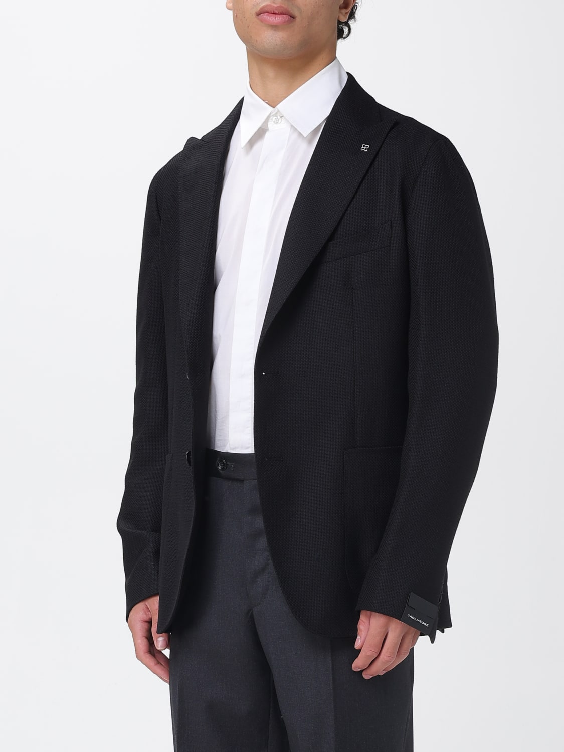 TAGLIATORE JACKET: Jacket men Tagliatore, Black - Img 3