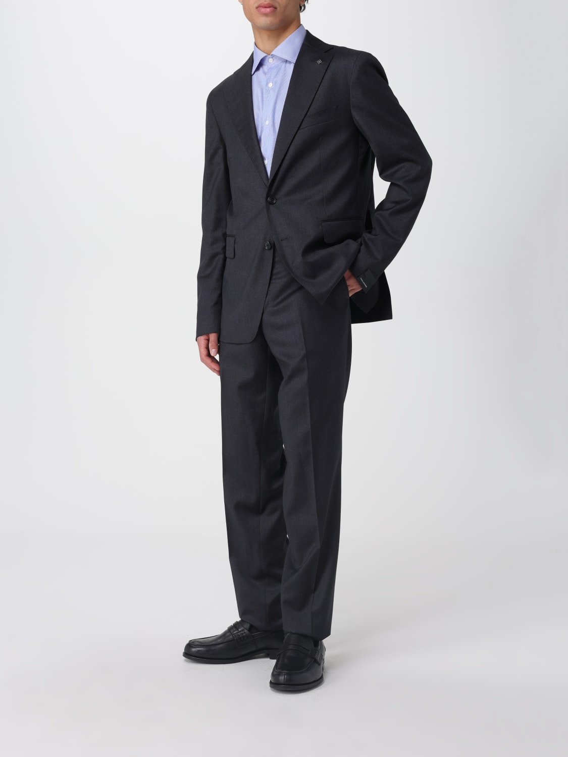 TAGLIATORE SUIT: Suit men Tagliatore, Grey - Img 2