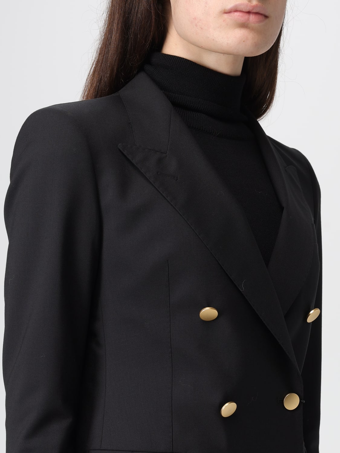 TAGLIATORE JACKET: Jacket woman Tagliatore, Black - Img 4