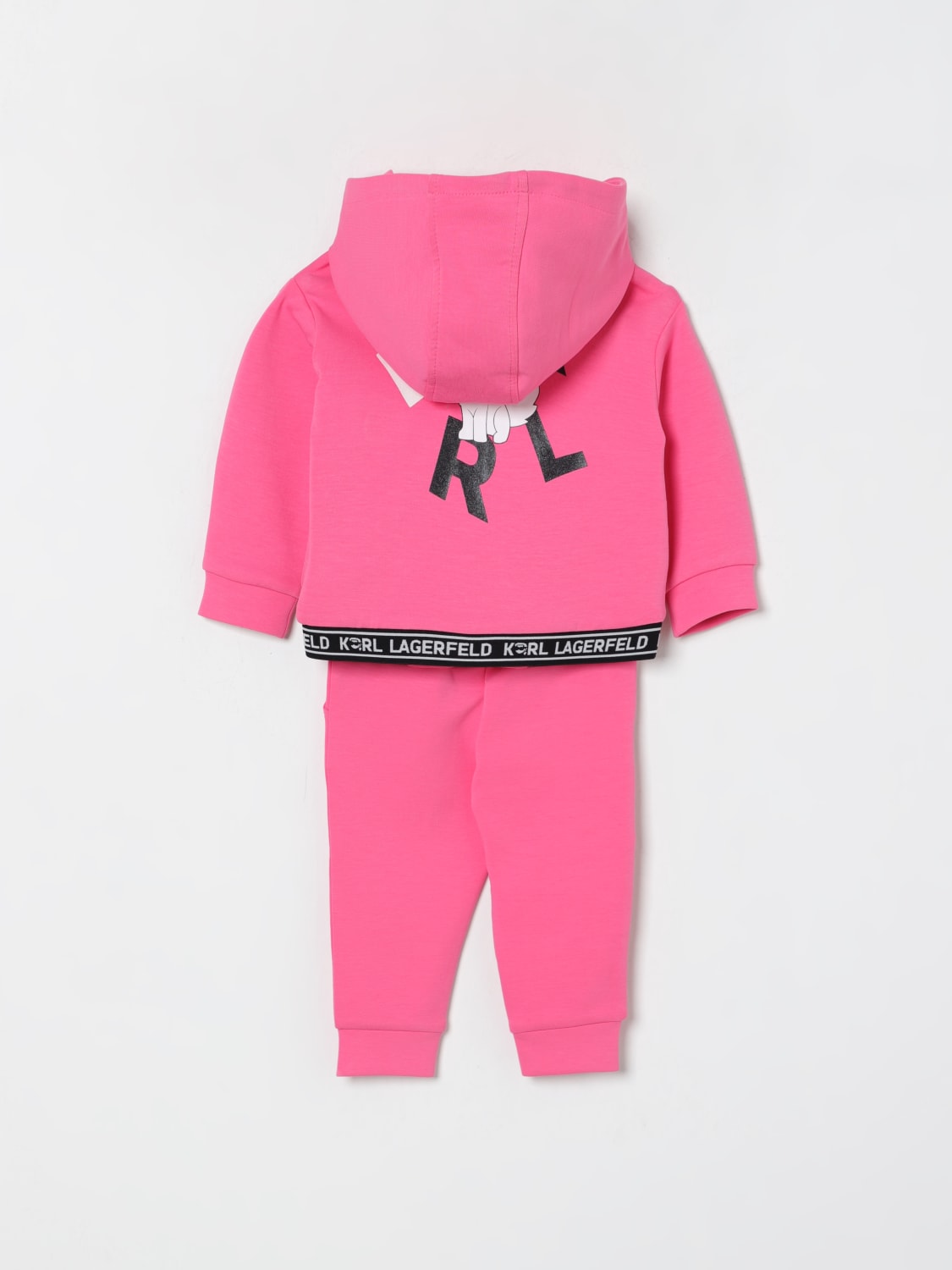 KARL LAGERFELD KIDS JUMPSUIT: Jumpsuit kids Karl Lagerfeld Kids, Pink - Img 2