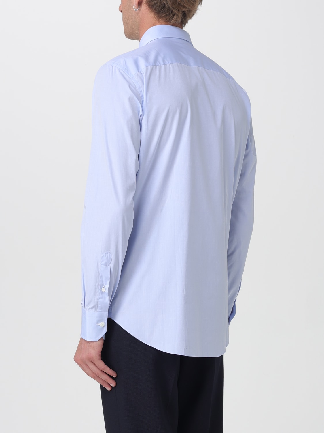 BRIONI 衬衫: 衬衫 男士 Brioni, 蓝色 - Img 3