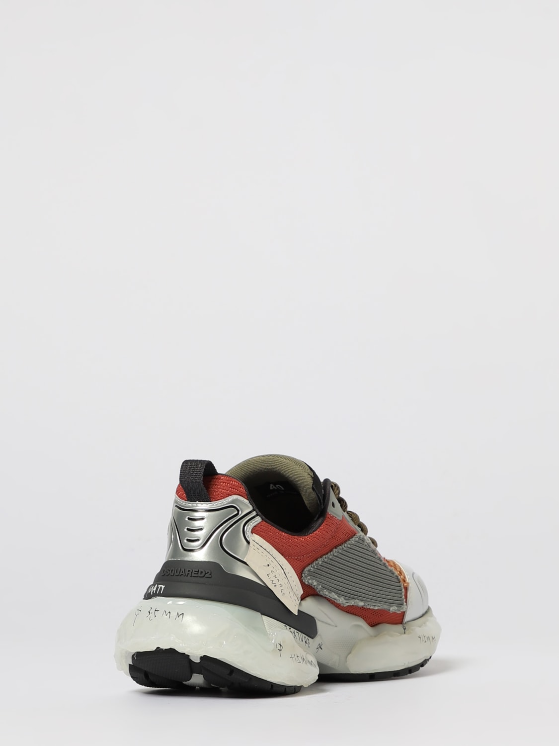 DSQUARED2 SNEAKERS: Shoes men Dsquared2, Beige - Img 3