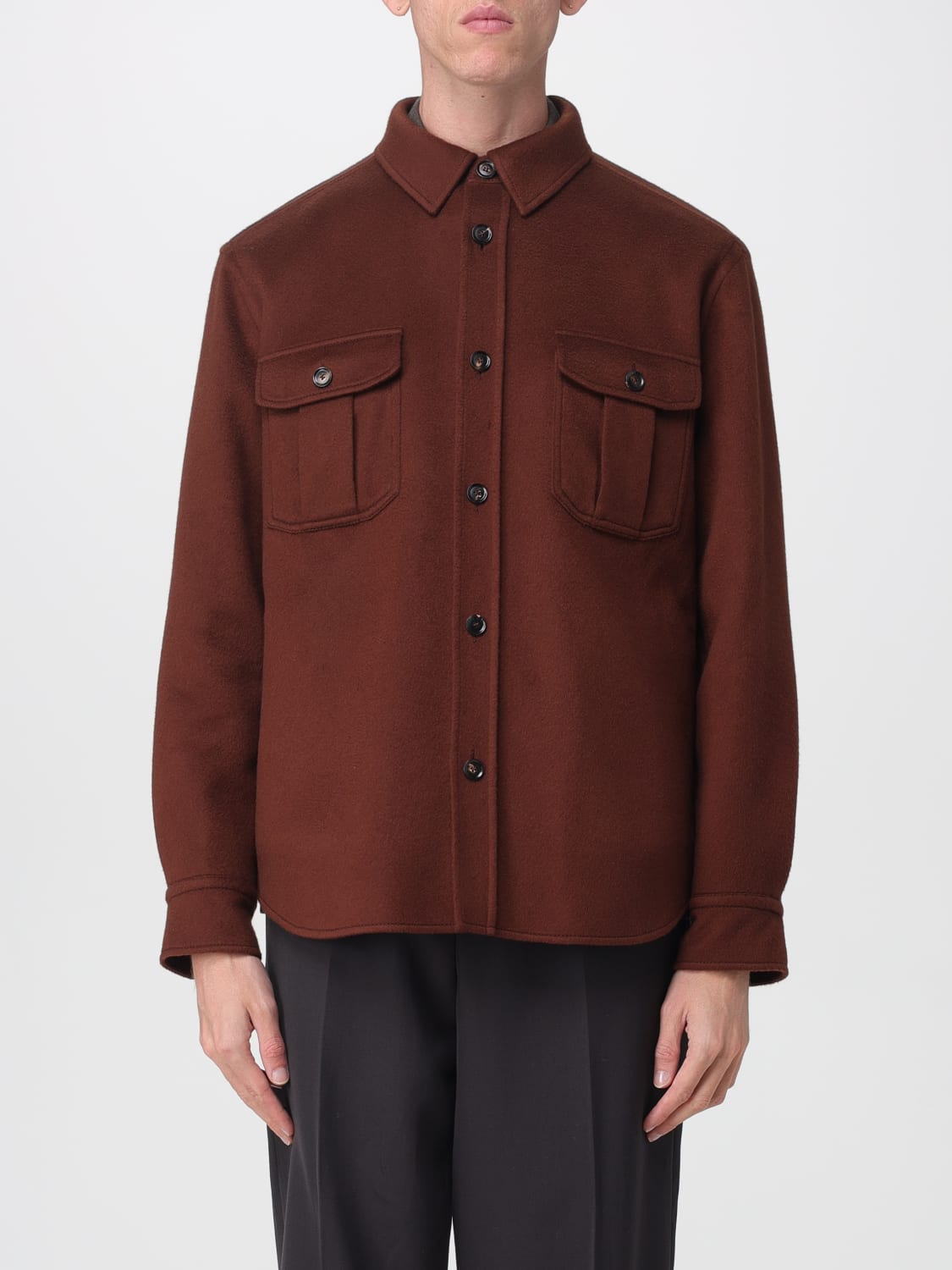 BRIONI JACKET: Jacket men Brioni, Brown - Img 1