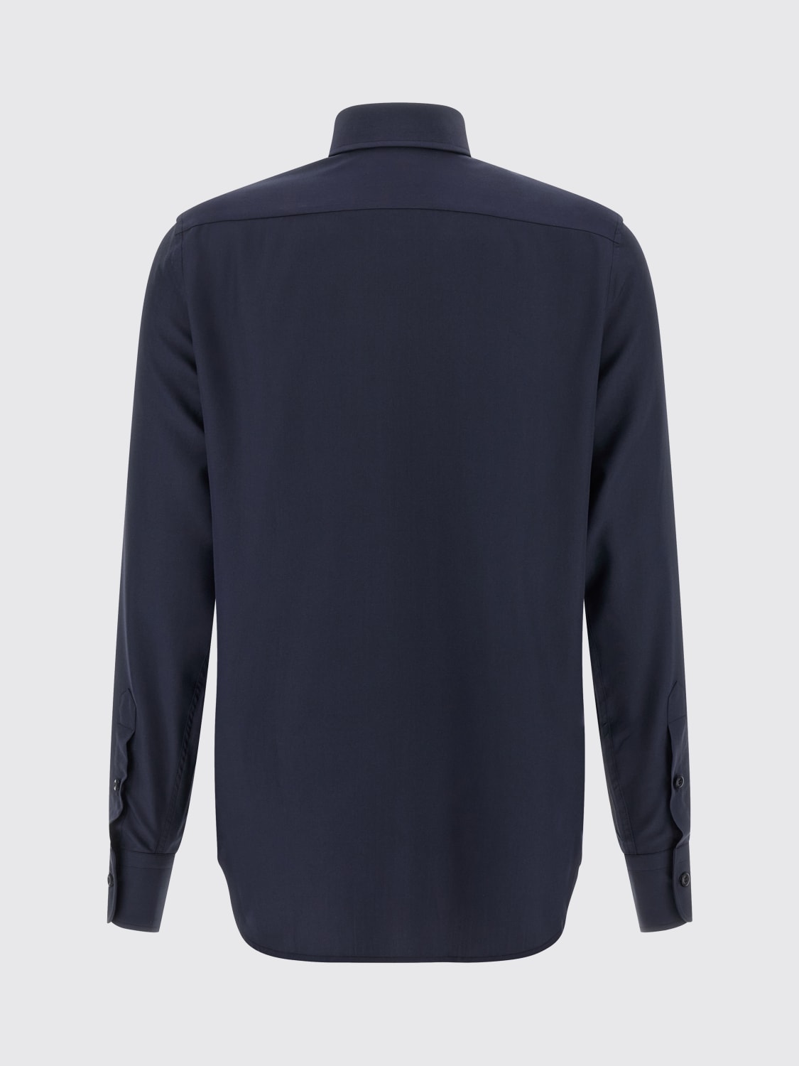 BRIONI CAMICIA: Camicia di seta Brioni, Blue - Img 2