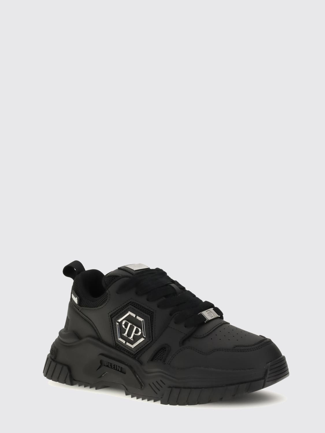 PHILIPP PLEIN SNEAKERS: Shoes men Philipp Plein, Black - Img 2