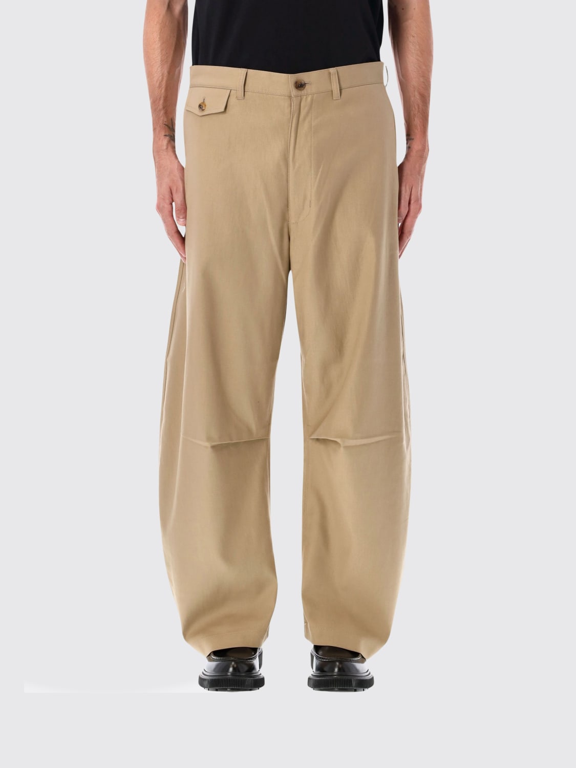 COMME DES GARÇONS PANTS: Pants men Comme Des Garçons, Beige - Img 1