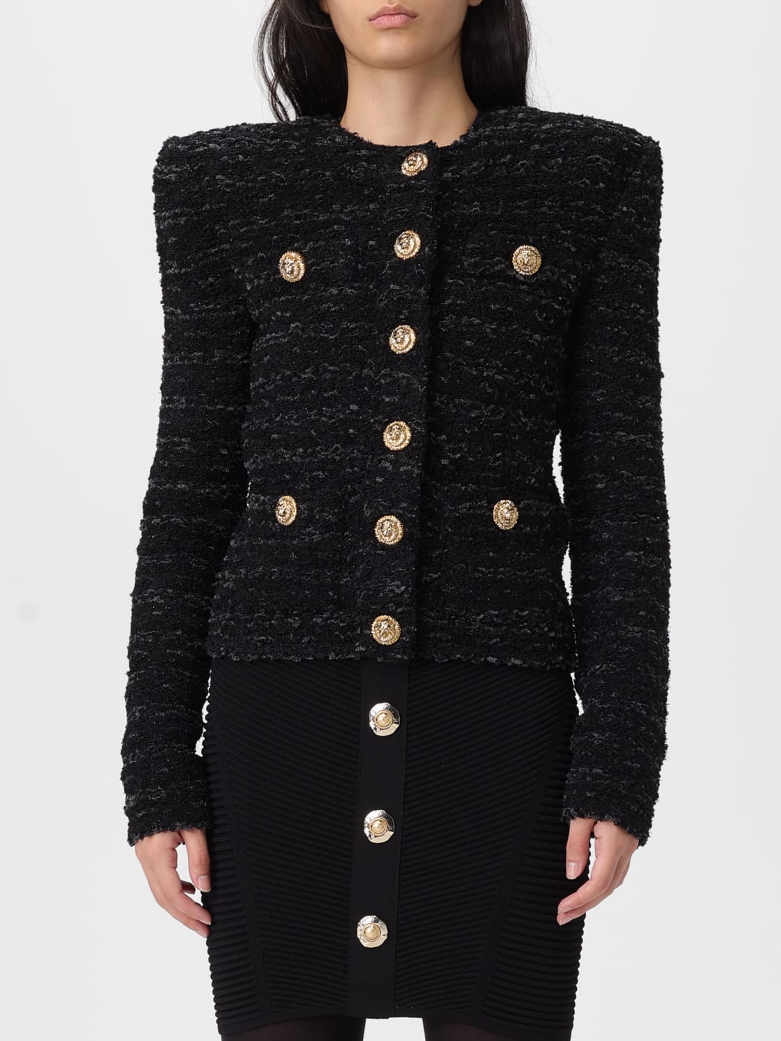 BALMAIN VESTE: Veste femme Balmain, Noir - Img 1