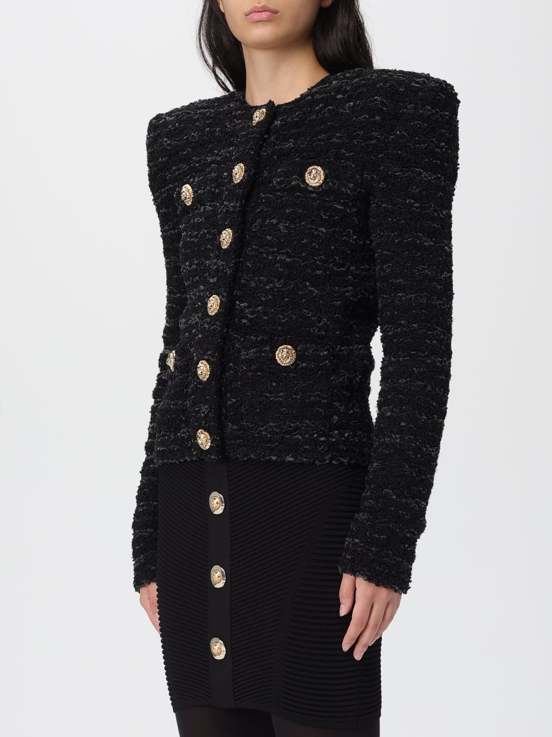 BALMAIN VESTE: Veste femme Balmain, Noir - Img 4