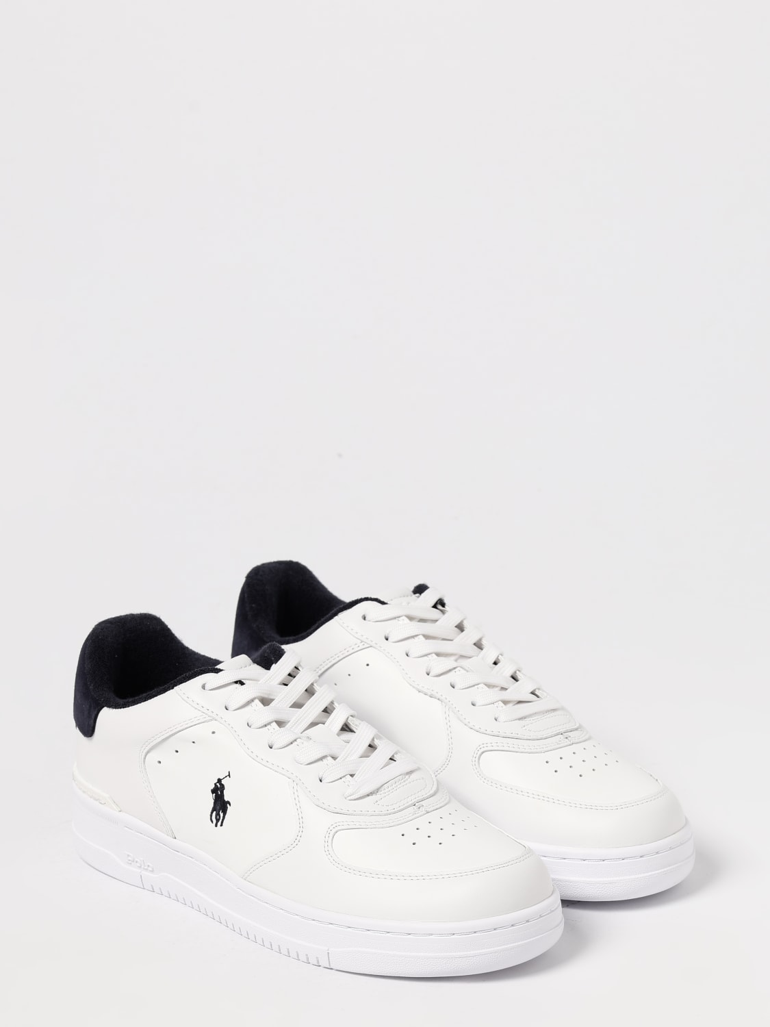 LAUREN RALPH LAUREN SNEAKERS: Sneakers men Lauren Ralph Lauren, White - Img 2