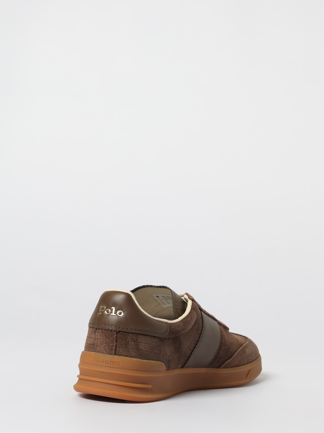 LAUREN RALPH LAUREN СПОРТИВНАЯ ОБУВЬ: Спортивная обувь Мужское Lauren Ralph Lauren, Коричневый - Img 3