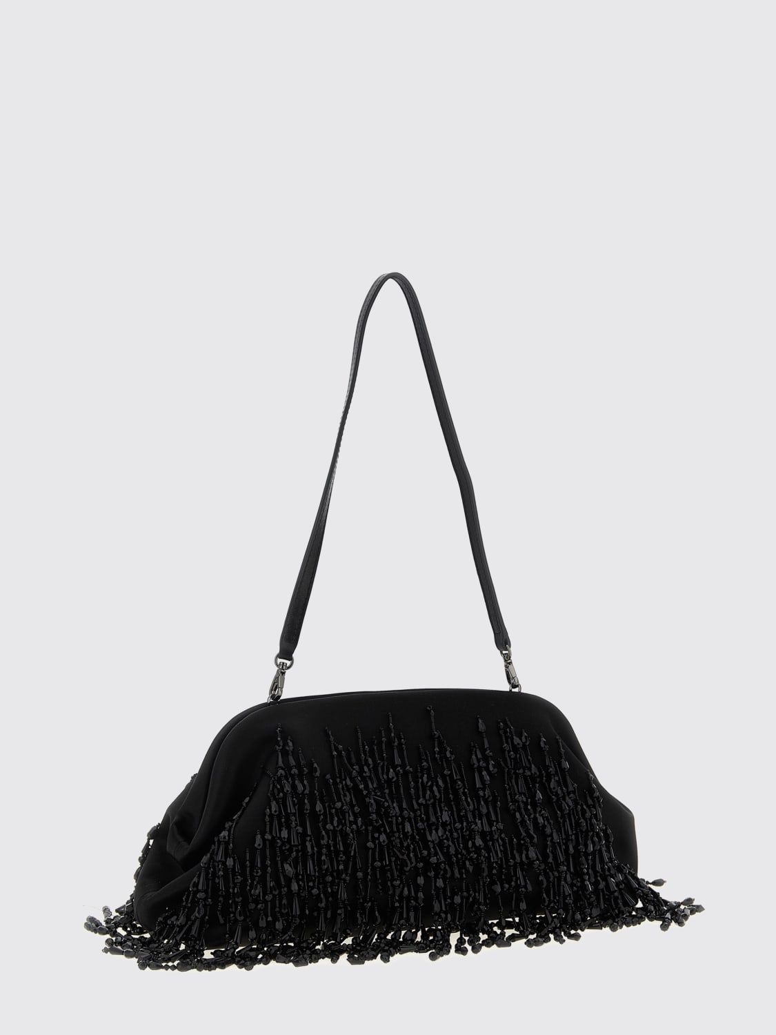 ALBERTA FERRETTI 手拿包: 手提包 女士 Alberta Ferretti, 黑色 - Img 2