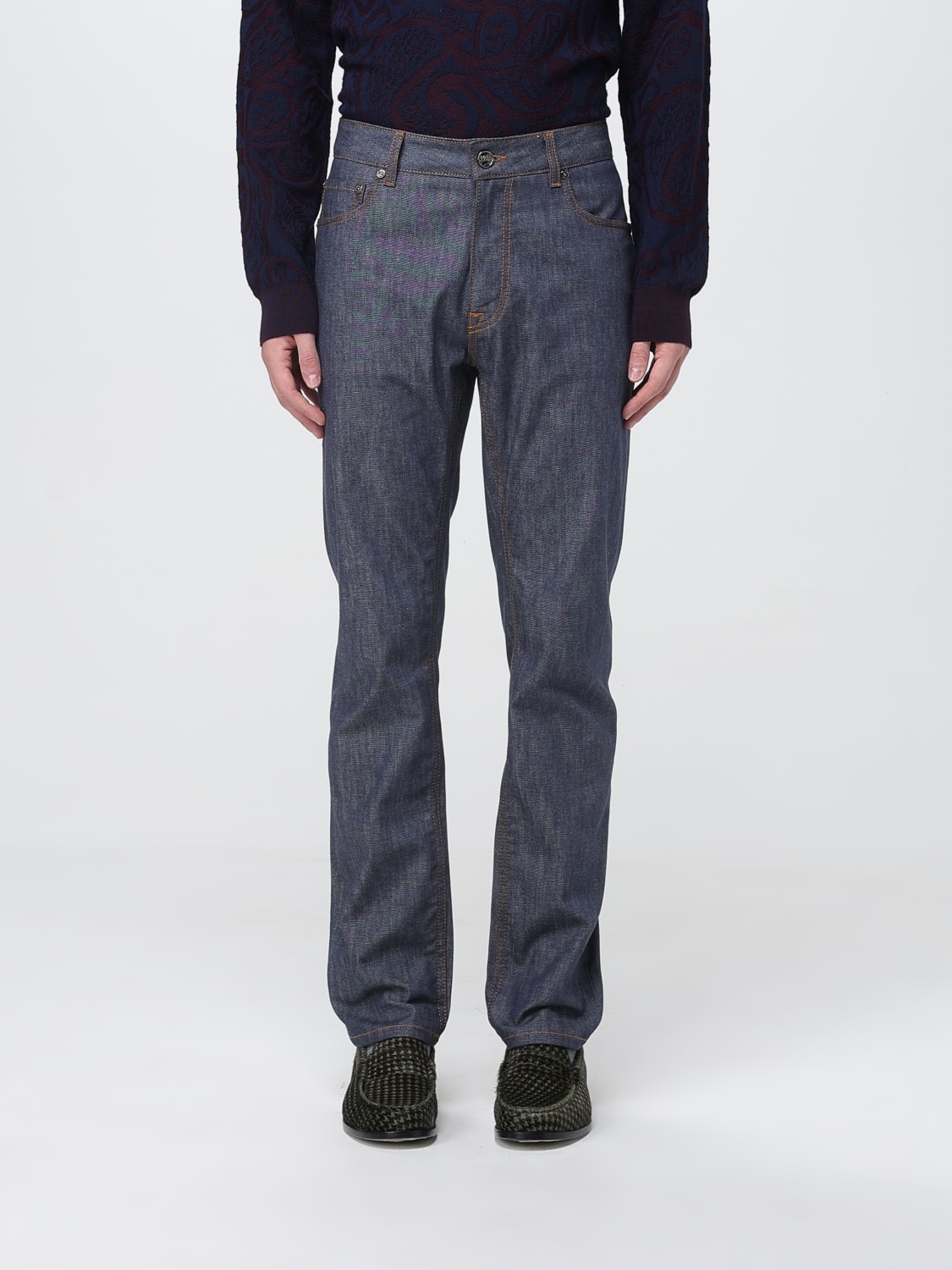 ETRO JEANS: Jeans men Etro, Denim - Img 1
