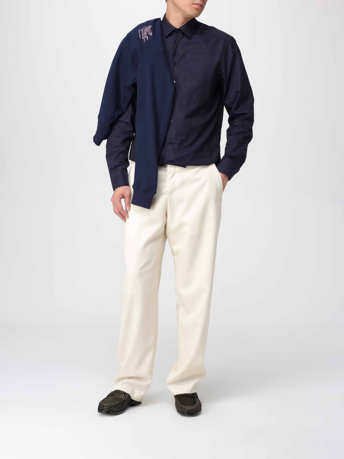 ETRO HEMD: Hemd herren Etro, Blau - Img 2