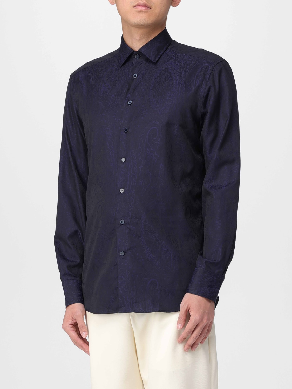 ETRO HEMD: Hemd herren Etro, Blau - Img 4