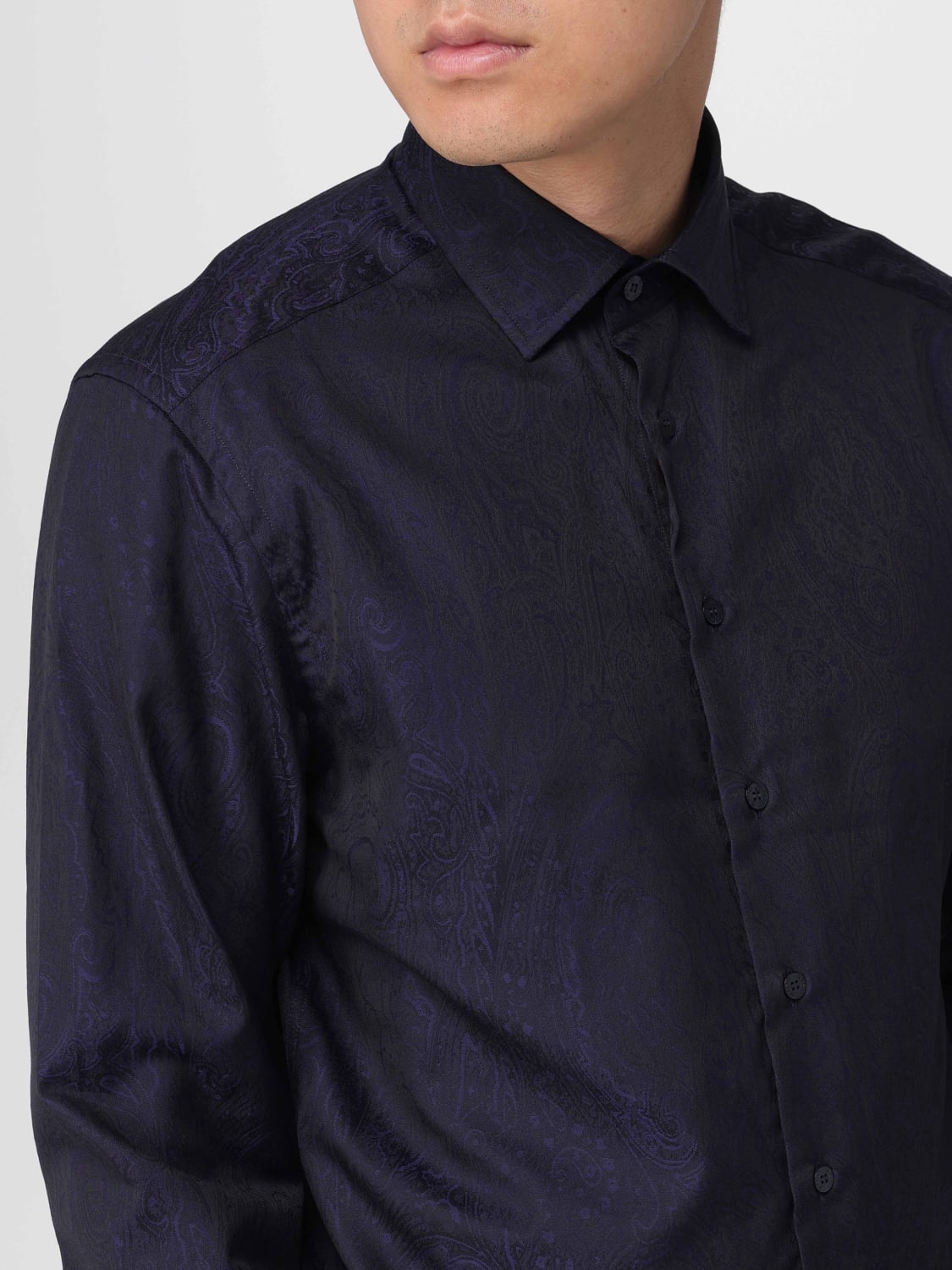 ETRO HEMD: Hemd herren Etro, Blau - Img 5