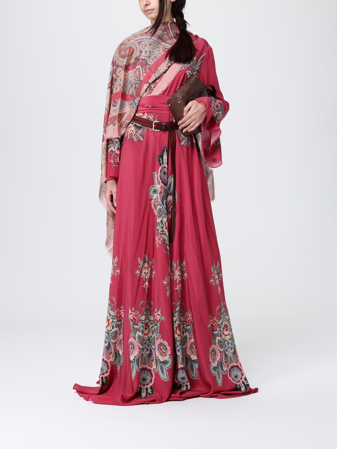 ETRO DRESS: Dress woman Etro, Red - Img 2