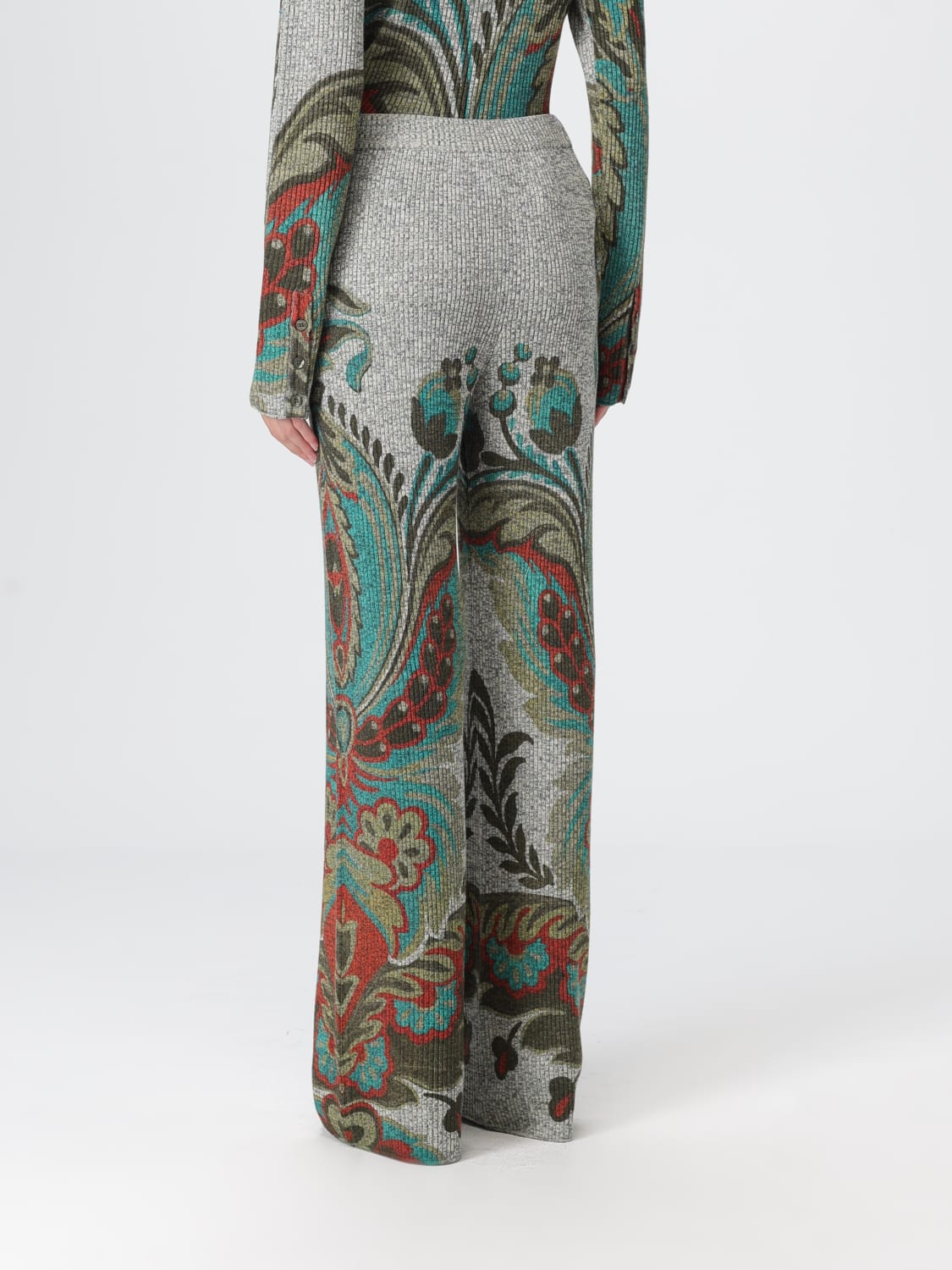 ETRO PANTS: Pants woman Etro, Multicolor - Img 3
