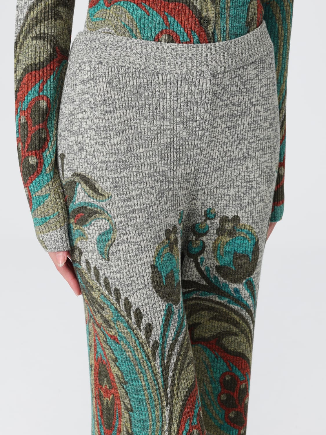 ETRO PANTS: Pants woman Etro, Multicolor - Img 5