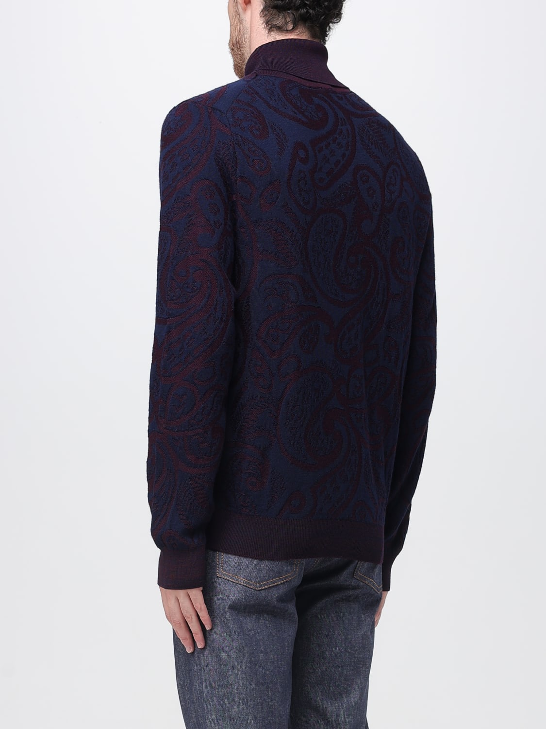 ETRO SWEATER: Sweatshirt men Etro, Multicolor - Img 3
