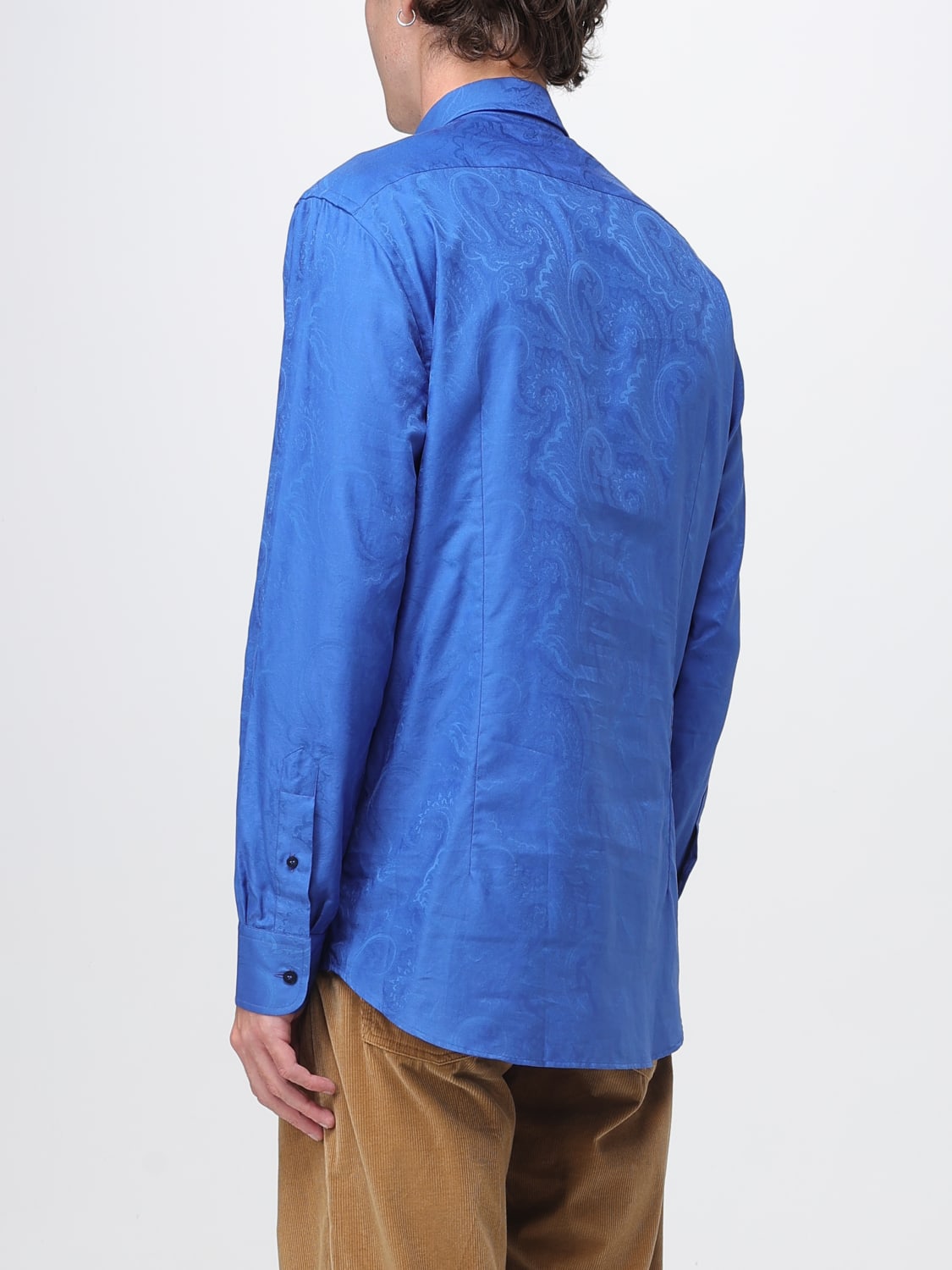 ETRO SHIRT: Shirt men Etro, Blue - Img 3