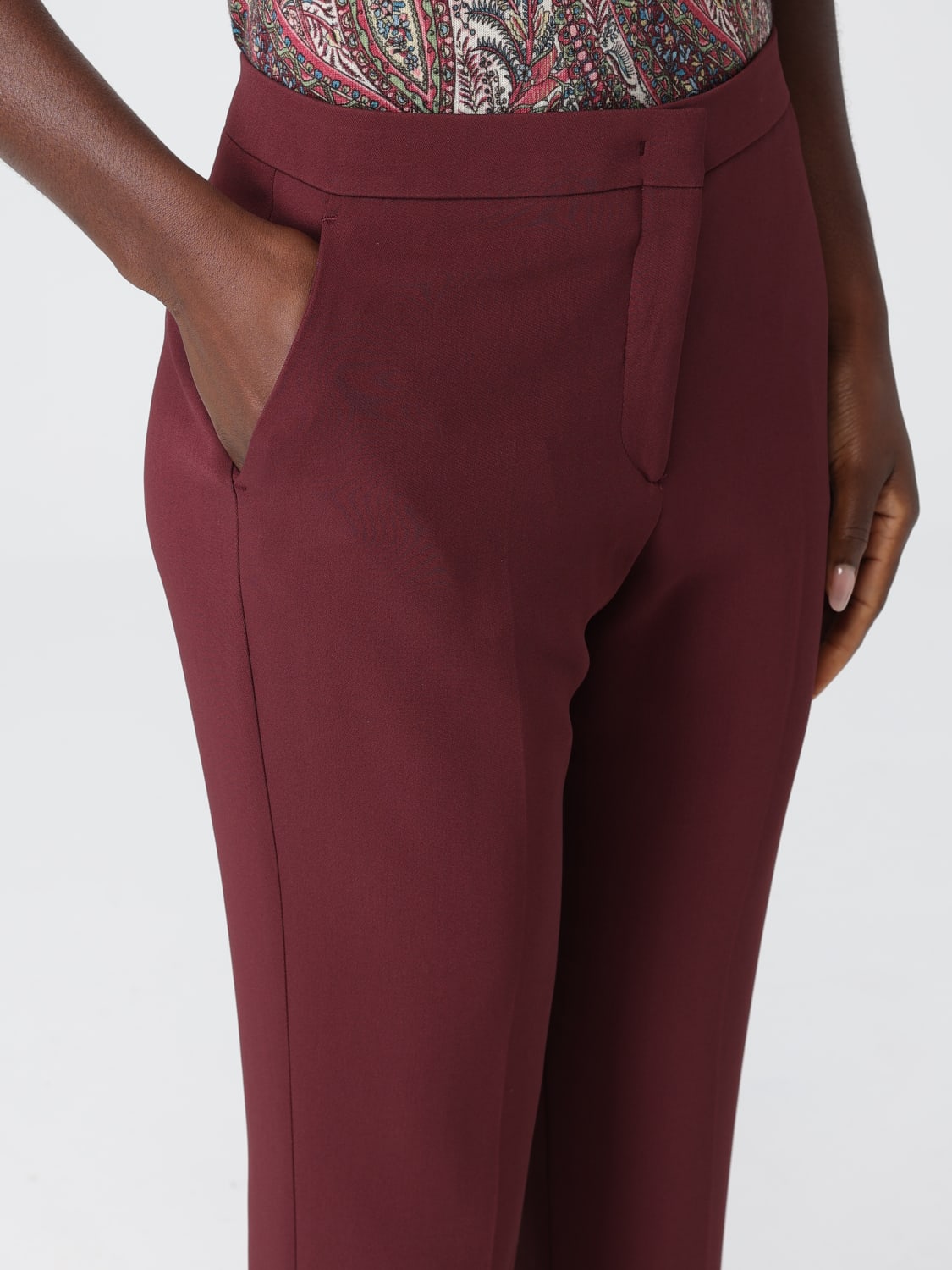 ETRO PANTALONI: Pantalone Etro in cady, Fantasia - Img 5