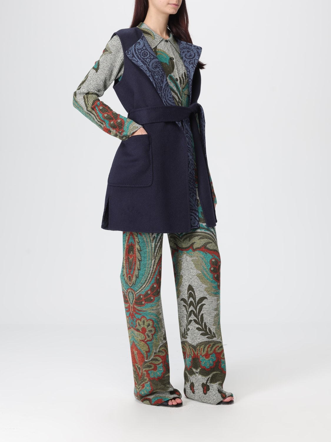 ETRO SWEATER: Shirt woman Etro, Multicolor - Img 2