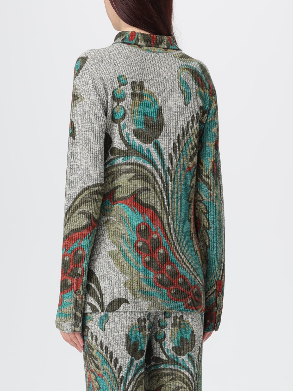 ETRO SWEATER: Shirt woman Etro, Multicolor - Img 3