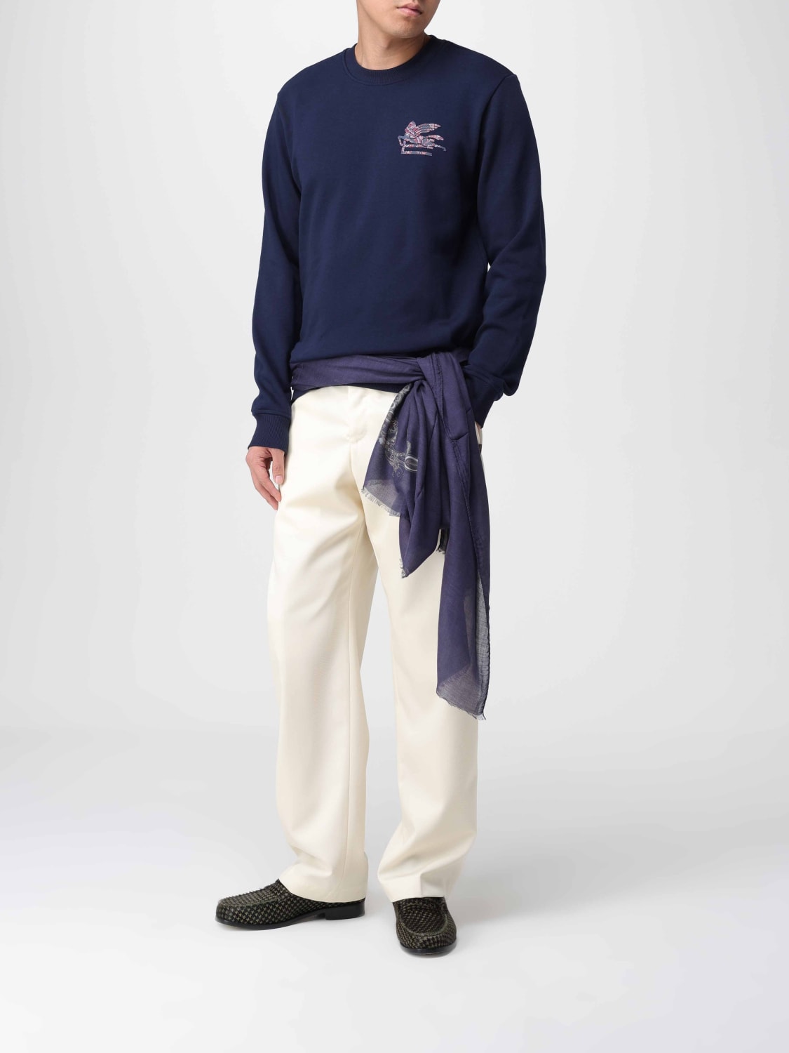 ETRO SWEATSHIRT: Sweatshirt men Etro, Blue - Img 2