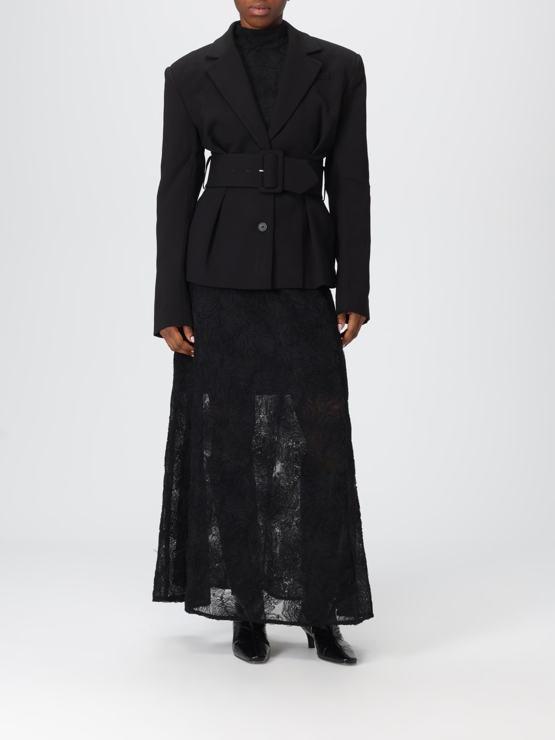 ROTATE DRESS: Dress woman Rotate, Black - Img 2