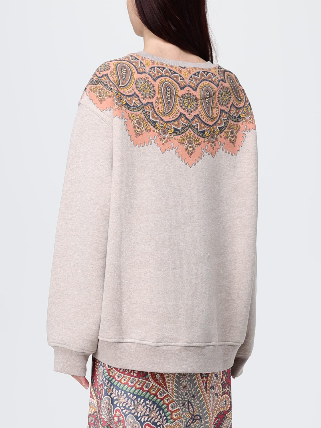 ETRO SWEATSHIRT: Sweatshirt woman Etro, Multicolor - Img 3