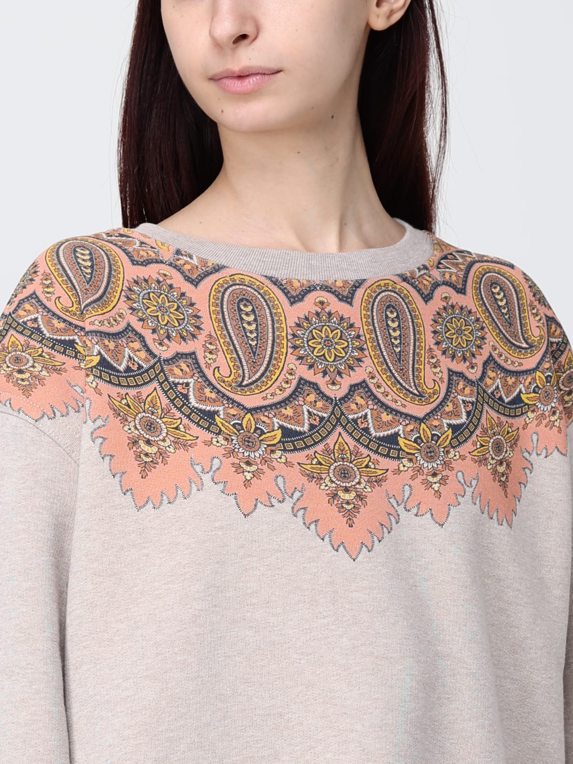 ETRO SWEATSHIRT: Sweatshirt woman Etro, Multicolor - Img 5