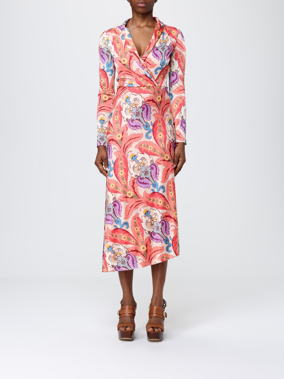 ETRO DRESS: Dress woman Etro, Orange - Img 1