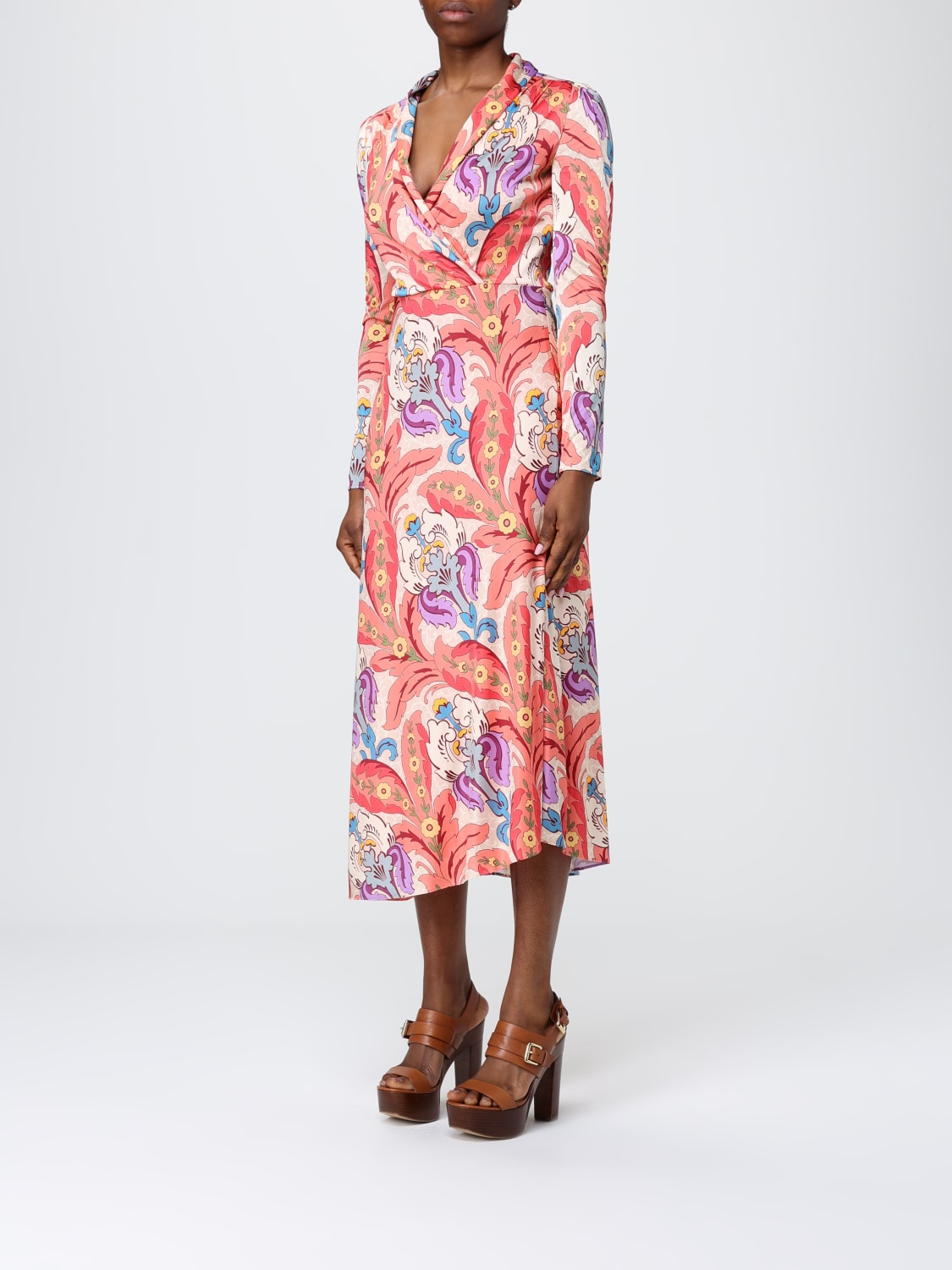 ETRO DRESS: Dress woman Etro, Orange - Img 3