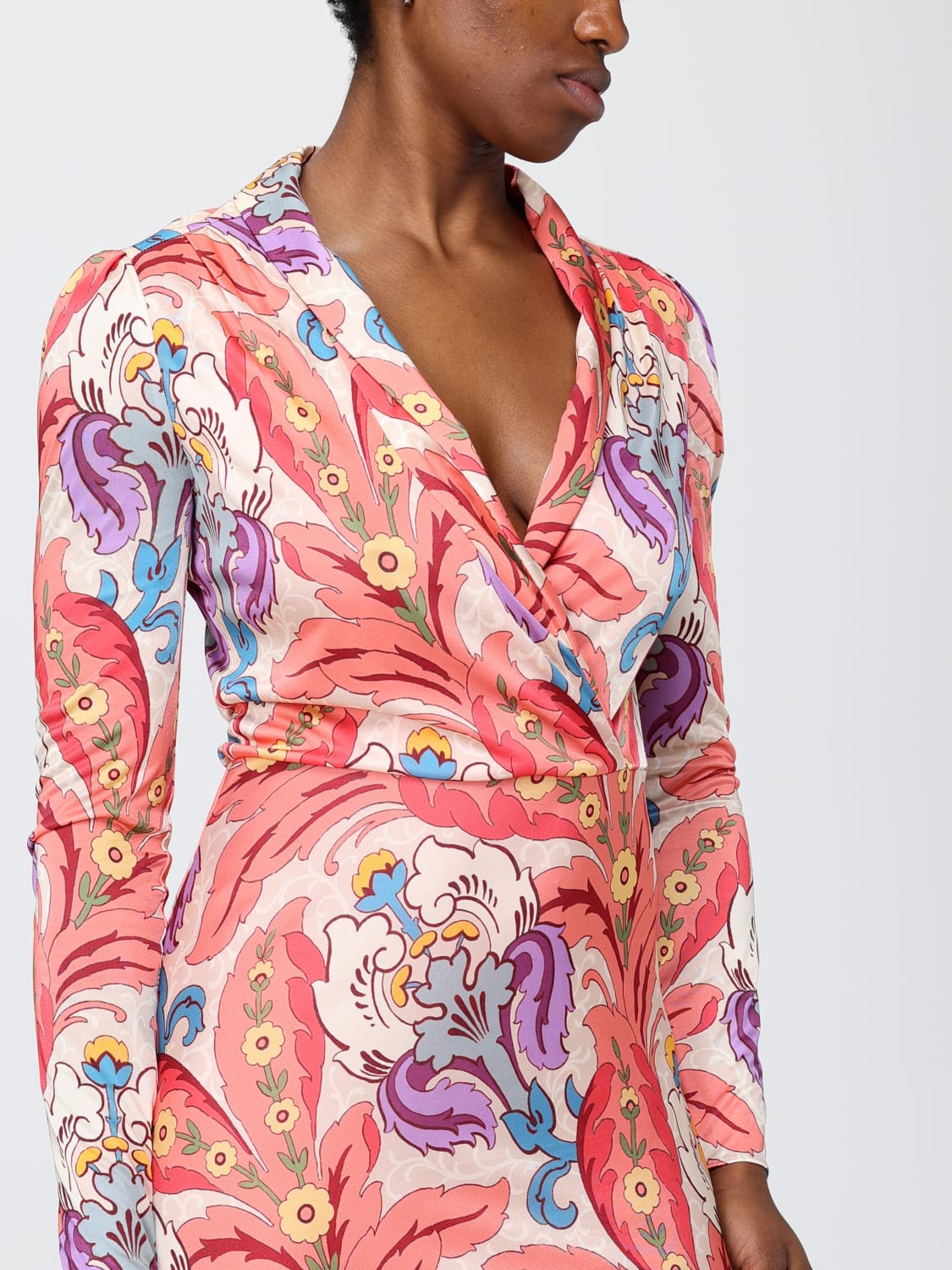 ETRO DRESS: Dress woman Etro, Orange - Img 4