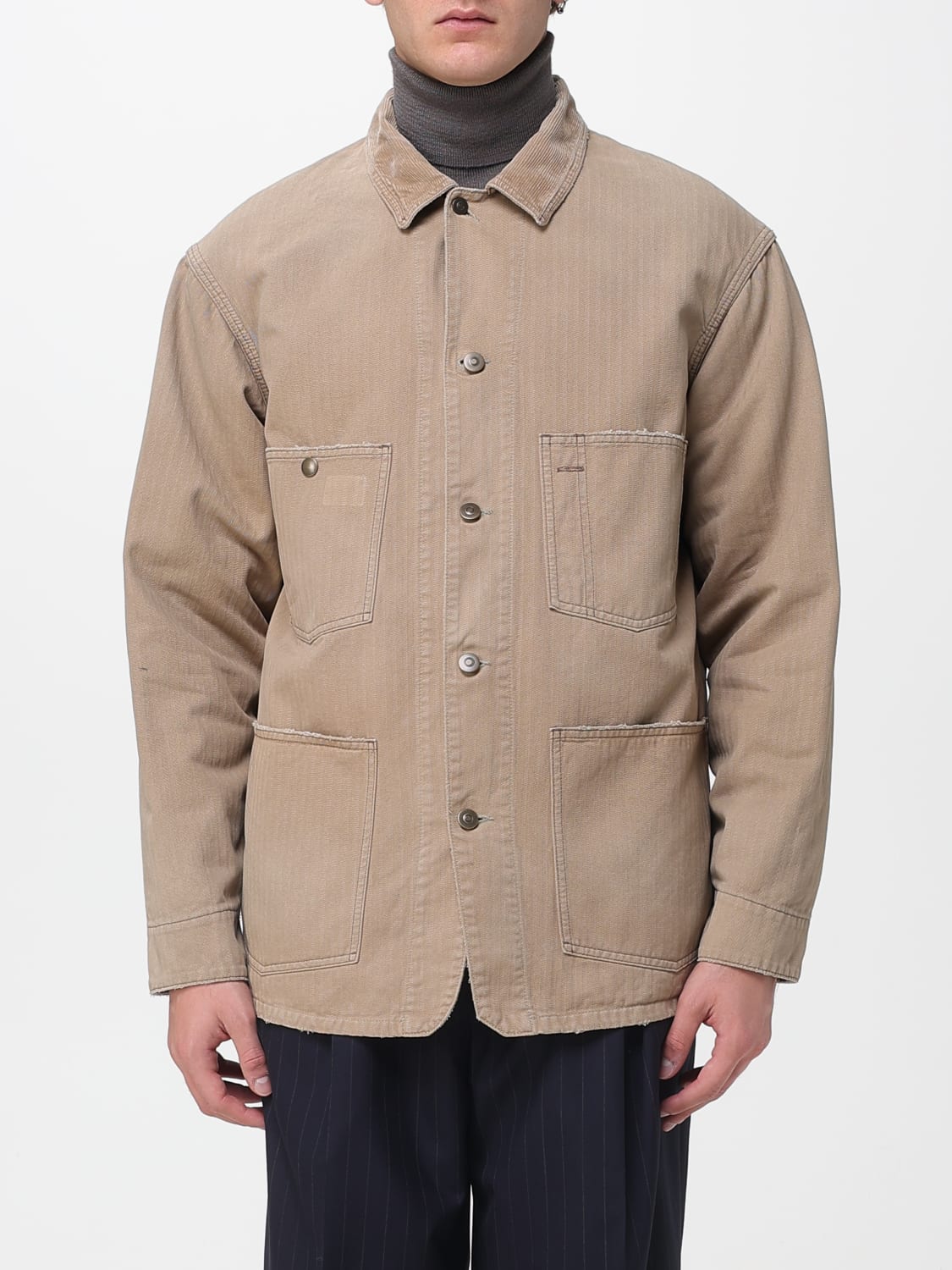 MAISON MARGIELA CHAQUETA: Chaqueta hombre Maison Margiela, Beige - Img 1