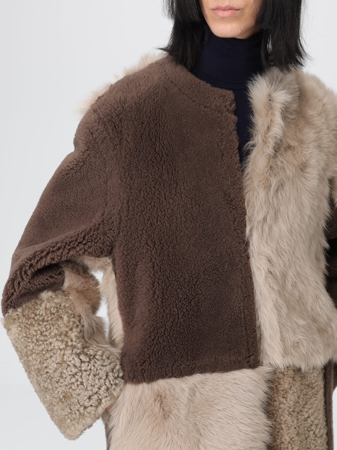 MOSCHINO COUTURE MANTEL: Mantel damen Moschino Couture, Bunt - Img 5