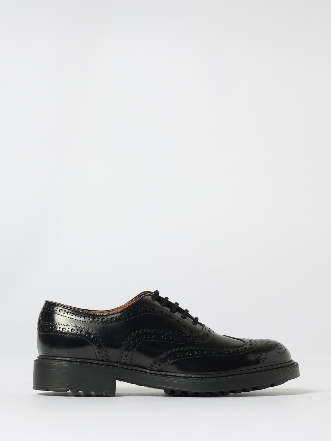 DOUCAL'S BROGUE SHOES: Shoes men Doucal's, Black - Img 1