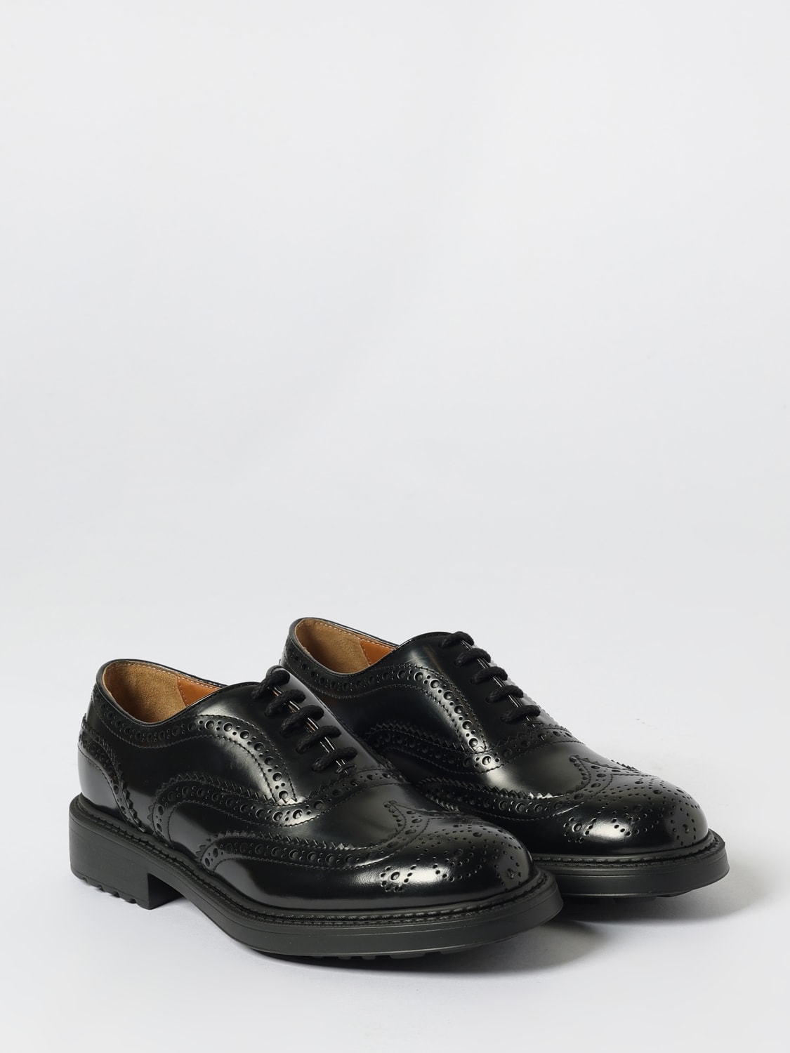 DOUCAL'S BROGUE SHOES: Shoes men Doucal's, Black - Img 2