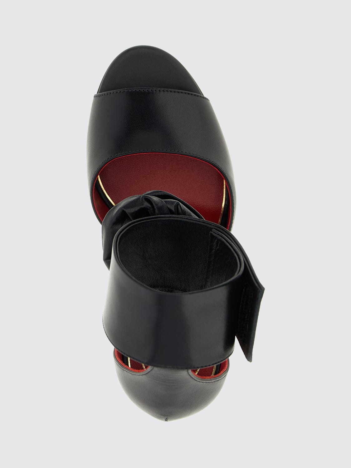 VALENTINO GARAVANI HEELED SANDAL: Flat sandals woman Valentino, Black - Img 4