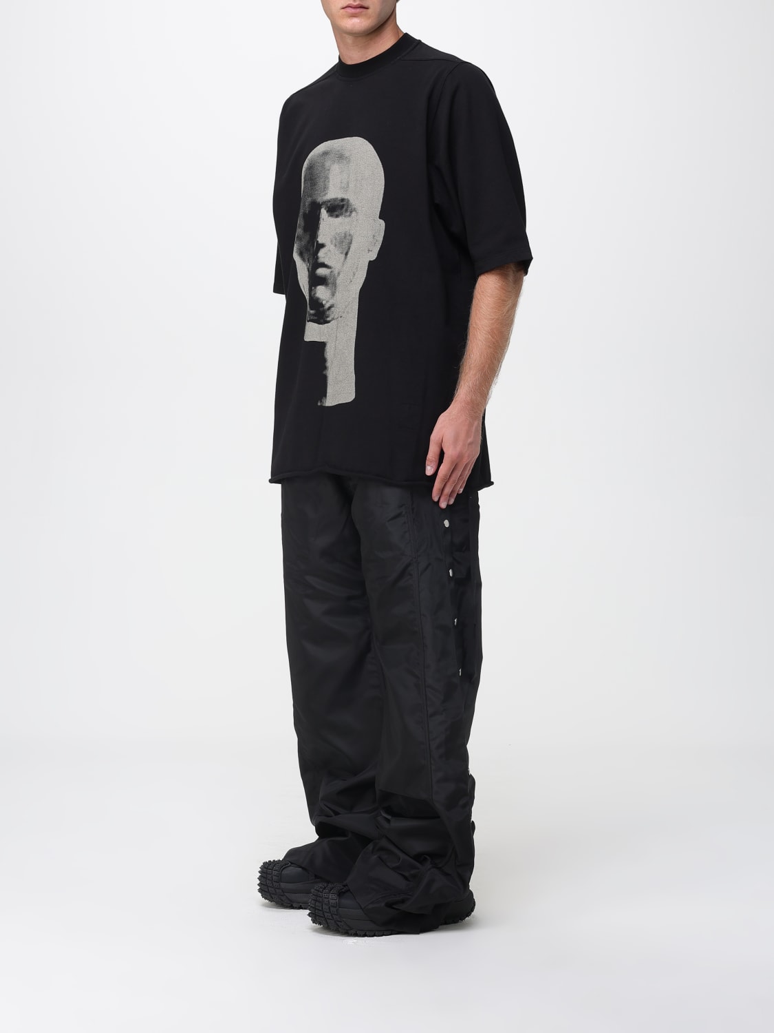 RICK OWENS DRKSHDW T-SHIRT: T-shirt men Rick Owens Drkshdw, Black - Img 4