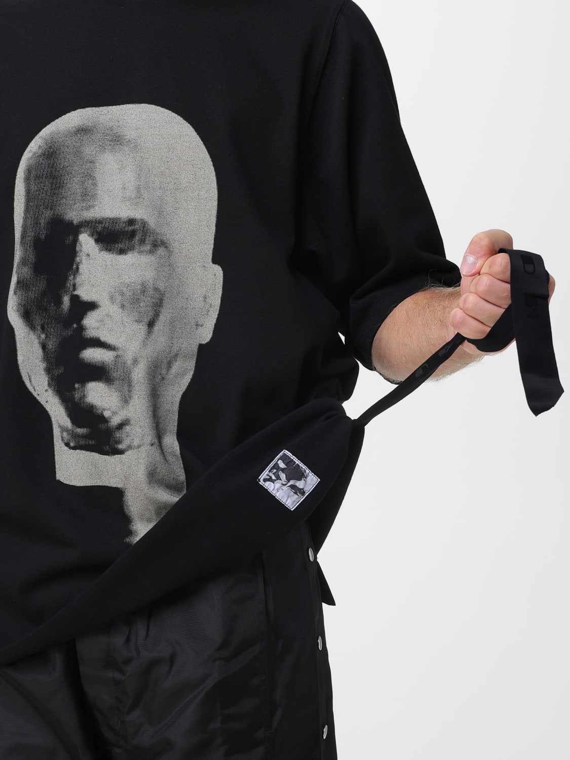 RICK OWENS DRKSHDW T-SHIRT: T-shirt men Rick Owens Drkshdw, Black - Img 5