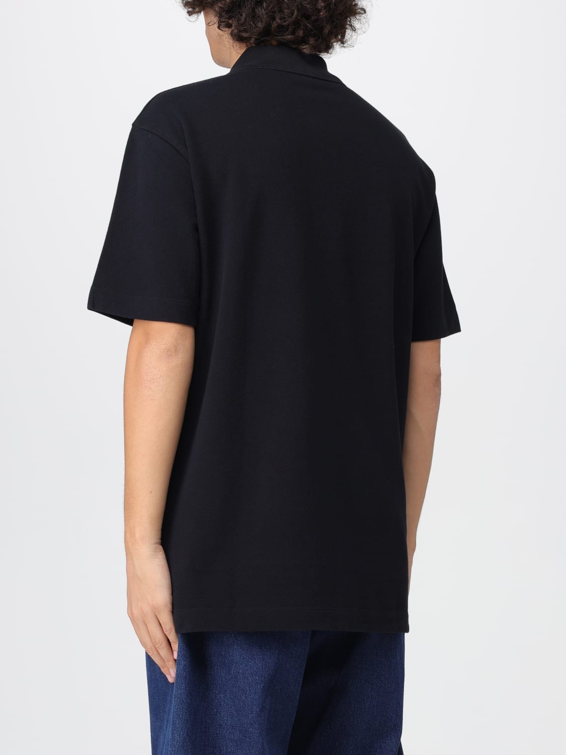 MAISON KITSUNÉ POLO: Polo hombre Maison KitsunÉ, Negro - Img 2