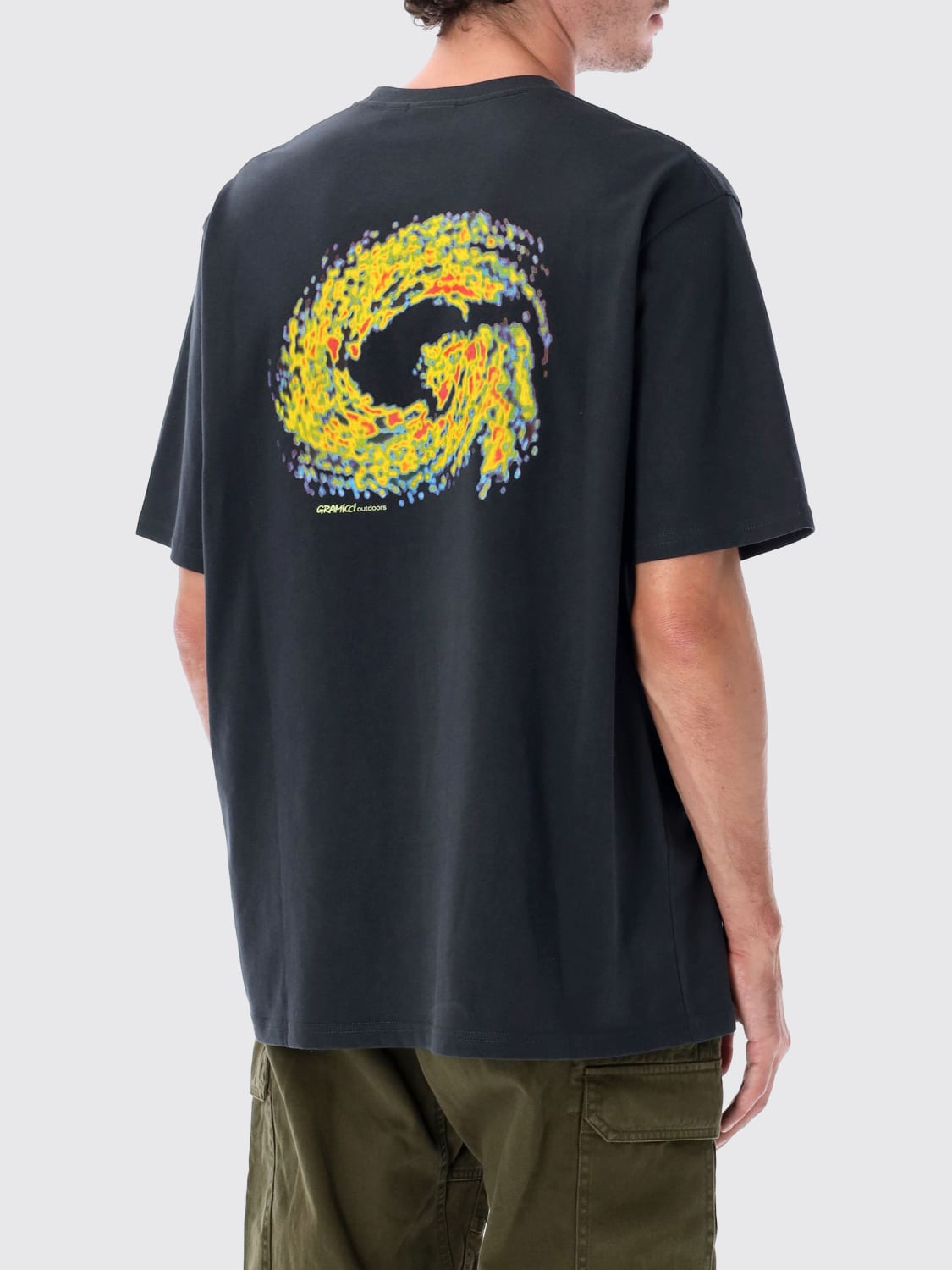 GRAMICCI T-SHIRT: T-shirt men Gramicci, Black - Img 2