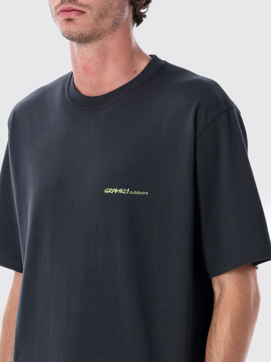 GRAMICCI T-SHIRT: T-shirt men Gramicci, Black - Img 3