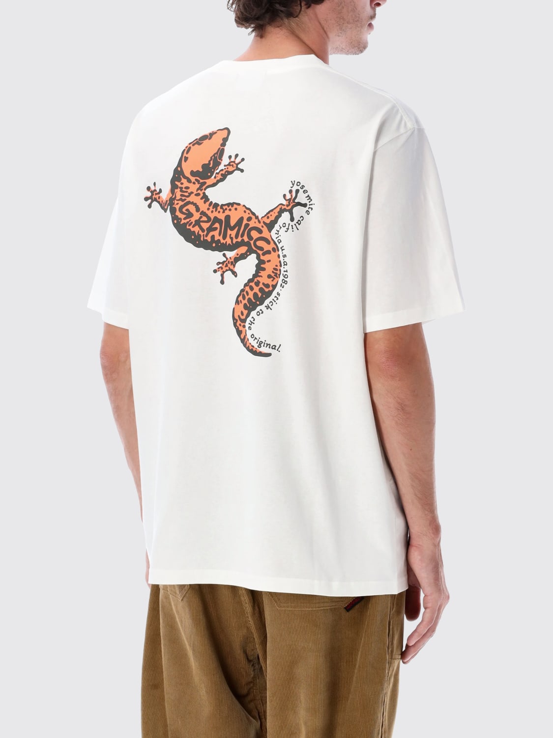 GRAMICCI T-SHIRT: T-shirt men Gramicci, White - Img 2