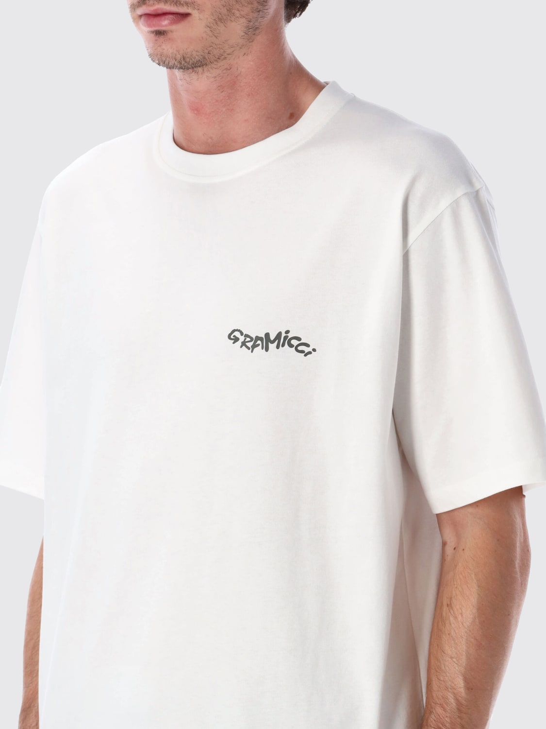 GRAMICCI T-SHIRT: T-shirt men Gramicci, White - Img 3